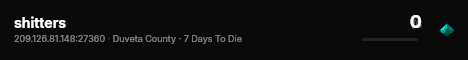 shitters live status badge