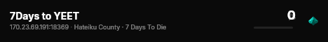 7Days to YEET live status badge