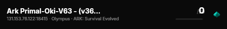 Ark Primal-Oki-V63 - (v361.7) live status badge