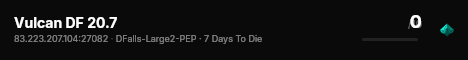 Vulcan DF 20.7 live status badge