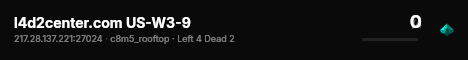 l4d2center.com US-W3-9 live status badge