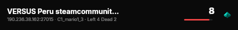 VERSUS Peru steamcommunity.com/groups/otako_l4d2 live status badge
