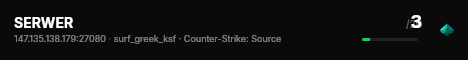 SERWER live status badge