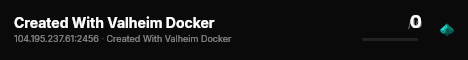 Created With Valheim Docker live status badge
