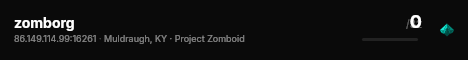 zomborg live status badge
