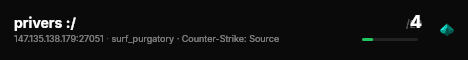 privers :/ live status badge