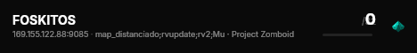 FOSKITOS live status badge
