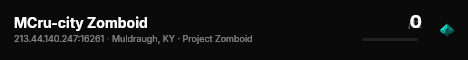 MCru-city Zomboid live status badge
