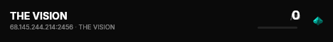 THE VISION live status badge