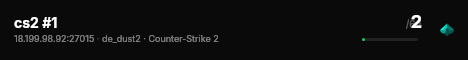cs2 #1 live status badge