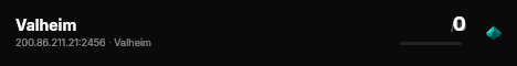 Valheim live status badge