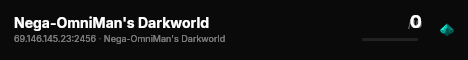 Nega-OmniMan's Darkworld live status badge