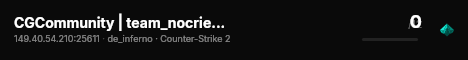 CGCommunity | team_nocries vs team_TOKYO live status badge