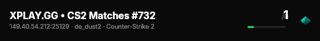 XPLAY.GG • CS2 Matches #732 live status badge
