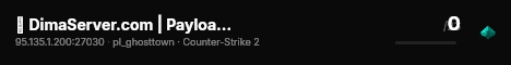 █ DimaServer.com | Payload #2 live status badge
