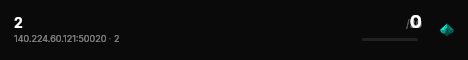 2 live status badge