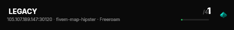  LEGACY live status badge