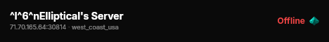 ^l^6^nElliptical's Server live status badge