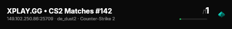 XPLAY.GG • CS2 Matches #142 live status badge