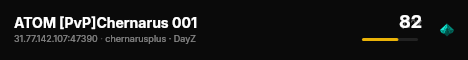 ATOM [PvP]Chernarus 001 live status badge
