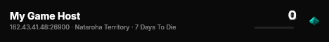 My Game Host live status badge