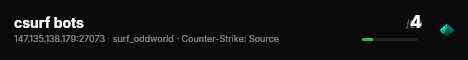 csurf bots live status badge