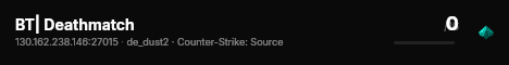 BT| Deathmatch live status badge