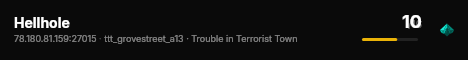 Hellhole live status badge