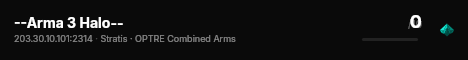 --Arma 3 Halo-- live status badge