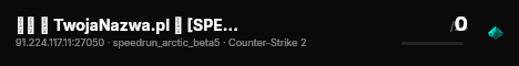▓▓ ✖ TwojaNazwa.pl ✦ [SPEEDRUN] 🟠 NOZE|REKAWICE|TOP live status badge