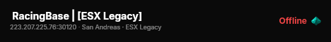  RacingBase | [ESX Legacy] live status badge