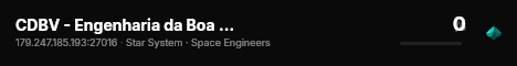 CDBV - Engenharia da Boa Vontade live status badge