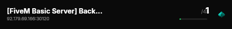 [QBCore Framework] NextLife RP live status badge
