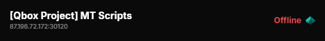 [Qbox Project] MT Scripts live status badge