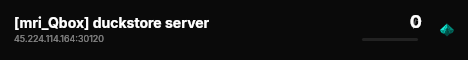[mri_Qbox] duckstore server live status badge