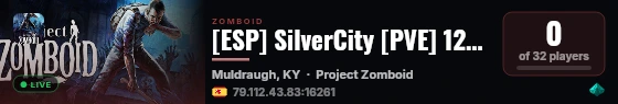 [ESP] SilverCity [PVE] 12/08/26 live status badge