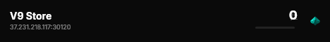 V9 Store live status badge