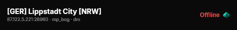 [GER] Lippstadt City [NRW] live status badge