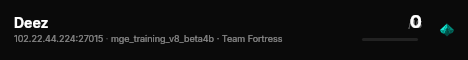 Deez live status badge