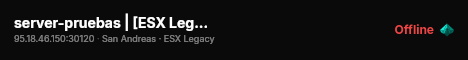 server-pruebas | [ESX Legacy] live status badge