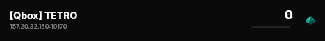 [Qbox] TETRO live status badge