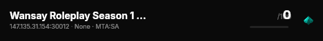 Wansay Roleplay Season 1 Version Oficial live status badge