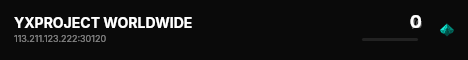YXPROJECT WORLDWIDE live status badge