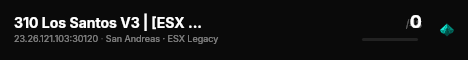 310 Los Santos V3 | [ESX Legacy] live status badge