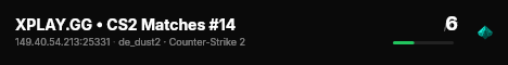 XPLAY.GG • CS2 Matches #14 live status badge