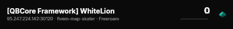 [QBCore Framework] WhiteLion live status badge