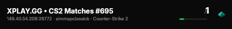 XPLAY.GG • CS2 Matches #695 live status badge