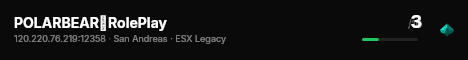 POLARBEAR丨RolePlay live status badge
