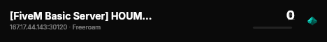 [FiveM Basic Server] HOUMI-EN-HPRP live status badge