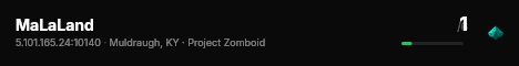 MaLaLand live status badge